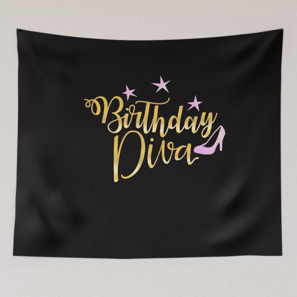 Item preview, Birthday Diva Celebrate  designed and sold by Hanna Kovalchuk.