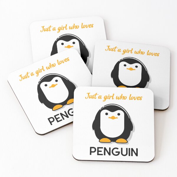 Item preview, Just a girl who love penguin.  designed and sold by DesignedBySnip.