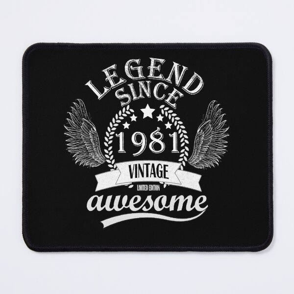 Item preview, Legend Since 1981 Limited Edition | Awesome Gift for 41th Birthday designed and sold by JooArtPrints  ★★★★★.