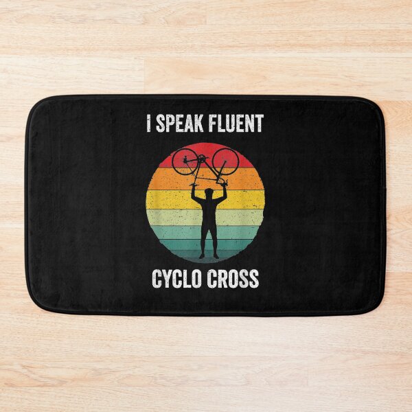 Item preview, I Speak Fluent Cyclo Cross Regalo de bicicleta vintage designed and sold by bar0zysbertha.