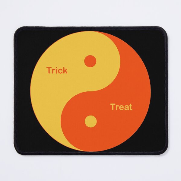 Item preview, Yin Yang trick or treat designed and sold by craig777red.