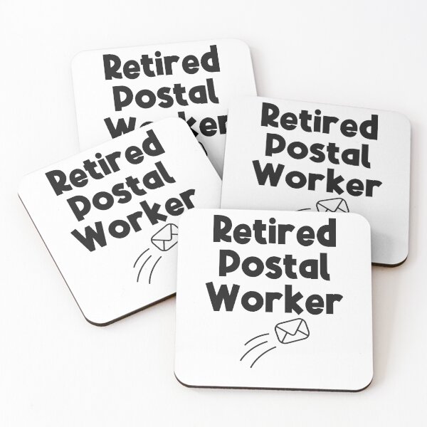 Item preview, Retired Postal Worker, Postal Worker Life designed and sold by SportyDogShop.