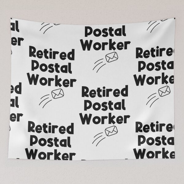 Item preview, Retired Postal Worker, Postal Worker Life designed and sold by SportyDogShop.