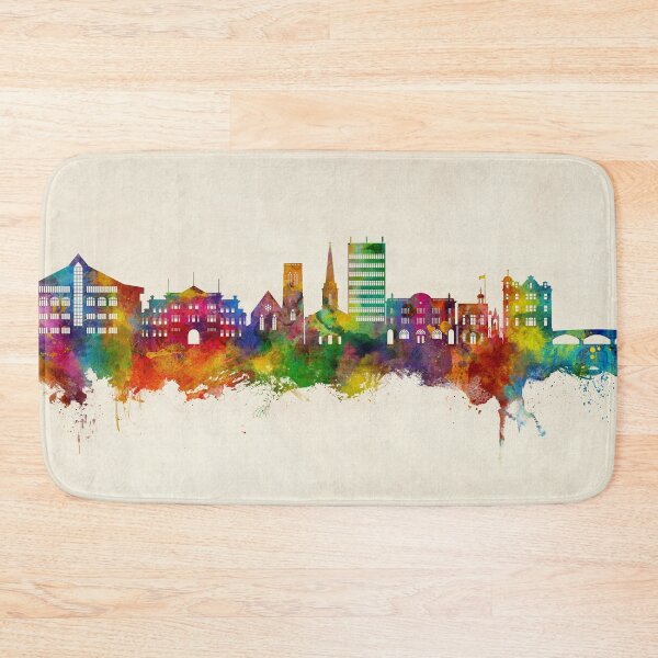 Item preview, Maidstone England Skyline designed and sold by ArtPrints.