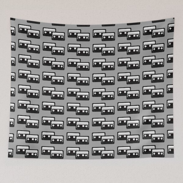 Item preview, White Pixel Cassette Tape designed and sold by rin3d .