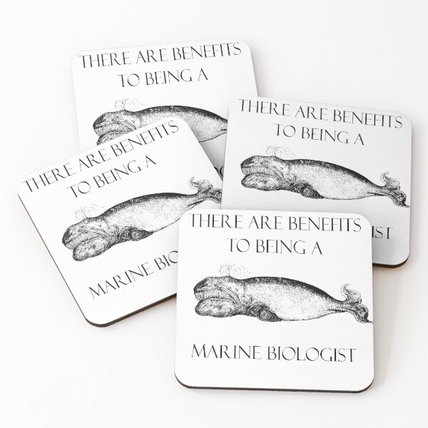 Item preview, (Marine Biologist) Tere are benefits to being a Marine Biologist Whale version designed and sold by LaPatataLatina.