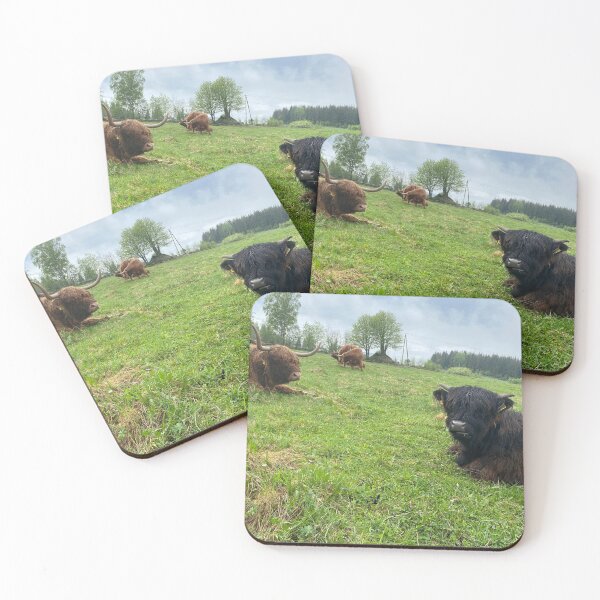 Artikelvorschau, Scottish Highland Cattle Calf and Cows 2845 entworfen und verkauft von SaarelaHighland.