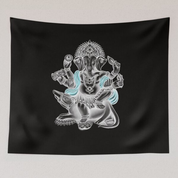 Item preview, Ganesh Chaturthi Happy Ganesha Tattoo Design designed and sold by Tyler Rosso.
