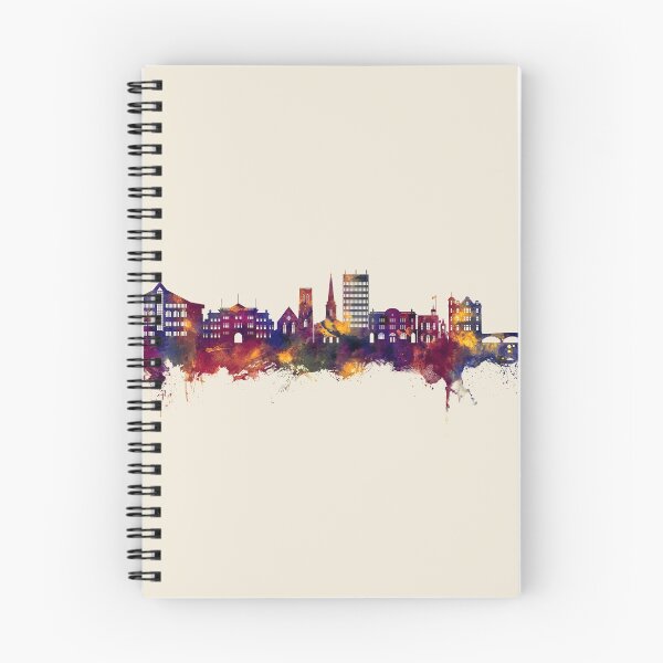 Item preview, Maidstone England Skyline designed and sold by ArtPrints.