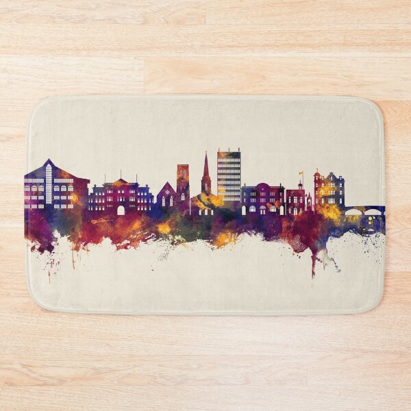 Item preview, Maidstone England Skyline designed and sold by ArtPrints.