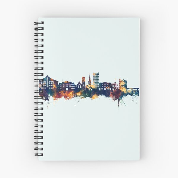 Item preview, Maidstone England Skyline designed and sold by ArtPrints.