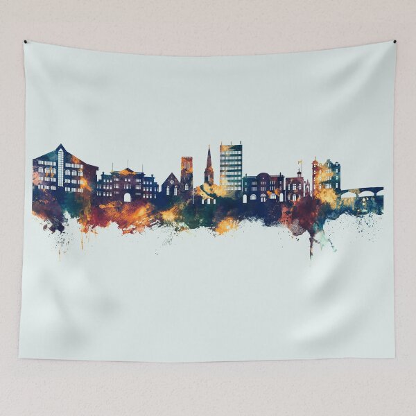 Item preview, Maidstone England Skyline designed and sold by ArtPrints.