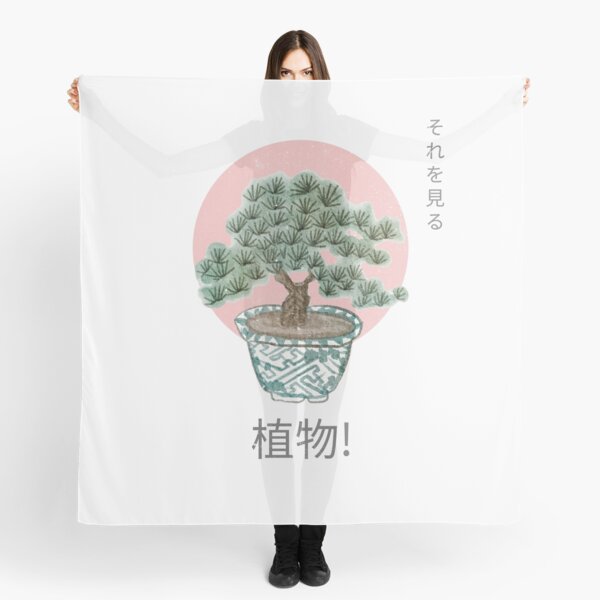 Japanese Bonsai Tree Scarf