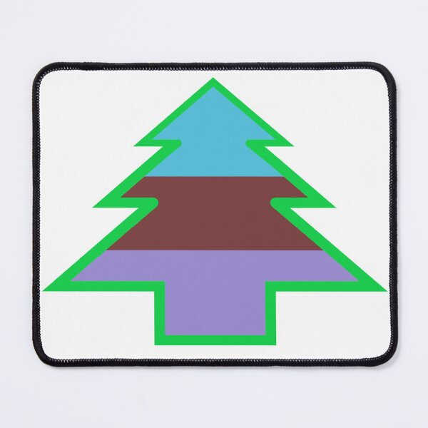 Item preview, Androromantic/Androsexual Pride: Christmas Tree designed and sold by DisneyFanatic23.