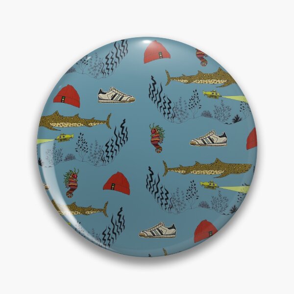 Item preview, Team Zissou - The Life Aquatic pattern designed and sold by Jen K Wilson.