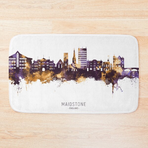 Item preview, Maidstone England Skyline designed and sold by ArtPrints.