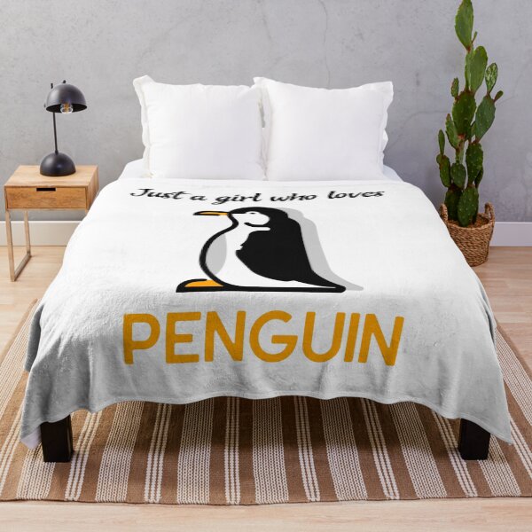 Item preview, Just a girl who loves penguin.  designed and sold by DesignedBySnip.