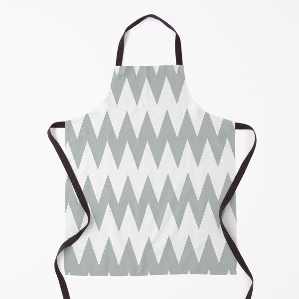 Item preview, Gray and White Zig Zag Stripe Pattern - 2022 Popular Color Sherwin Williams Samovar Silver SW 6233 designed and sold by ColorOfTheYears.