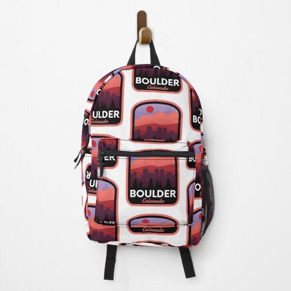 Item preview, Boulder Colorado Retro Mountain Sunset designed and sold by HalpinDesign.