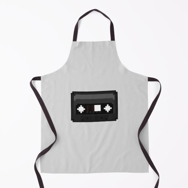Item preview, Black Pixel Cassette Tape designed and sold by rin3d .