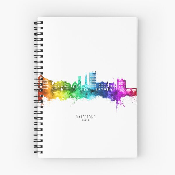 Item preview, Maidstone England Skyline designed and sold by ArtPrints.