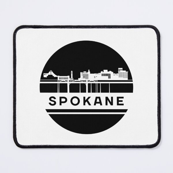 Item preview, Spokane Sticker designed and sold by SkySlate.