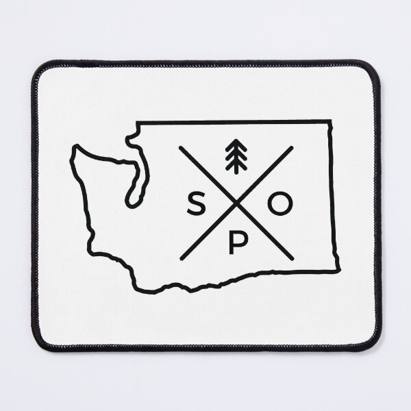 Item preview, Spo, WA Sticker designed and sold by SkySlate.
