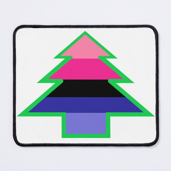 Item preview, Omnisexual/Omniromantic Pride: Christmas Tree designed and sold by DisneyFanatic23.