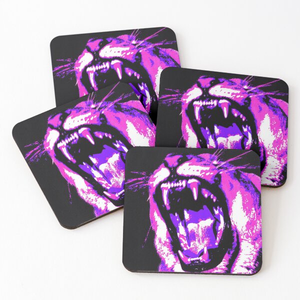 Item preview, Roaring Lioness Pink Purple designed and sold by EmmiLooArt.
