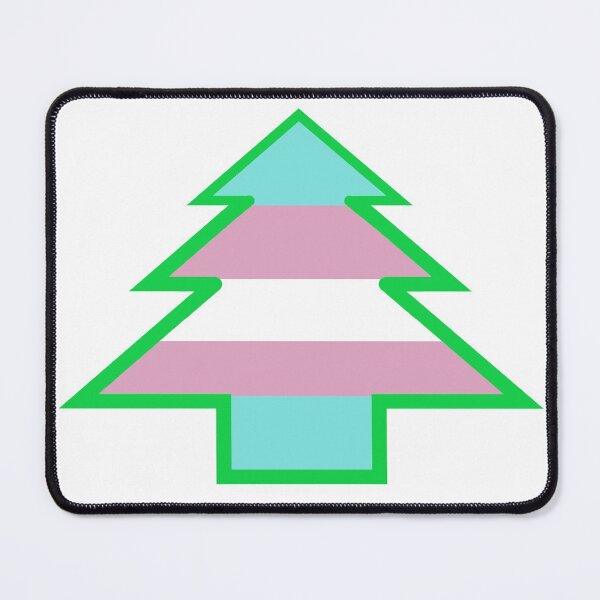 Item preview, Transgender Pride: Christmas Tree designed and sold by DisneyFanatic23.