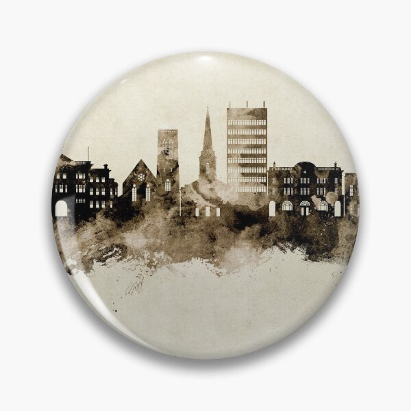 Item preview, Maidstone England Skyline designed and sold by ArtPrints.