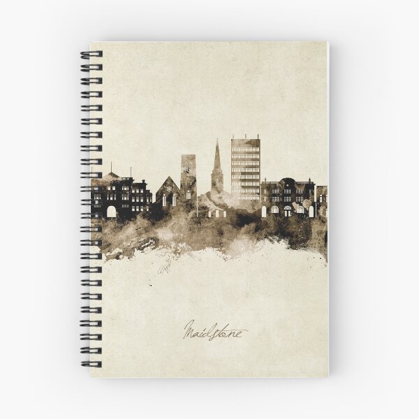 Item preview, Maidstone England Skyline designed and sold by ArtPrints.