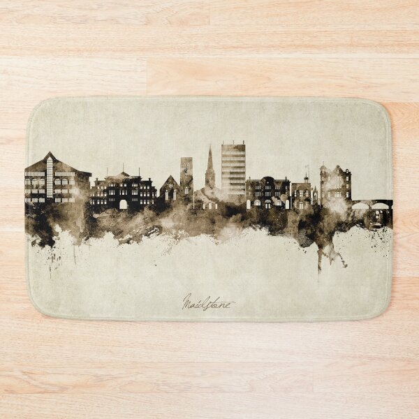 Item preview, Maidstone England Skyline designed and sold by ArtPrints.