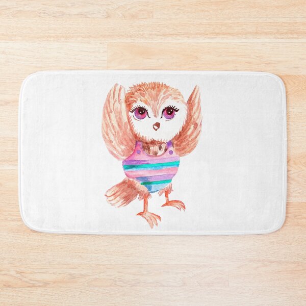Item preview, Cool baby Owl. Owl for Kids. Beautiful colorful Owl. Сartoon baby owl. designed and sold by ZheltakovaIana.