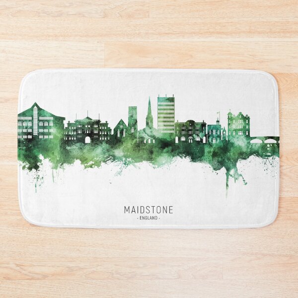 Item preview, Maidstone England Skyline designed and sold by ArtPrints.