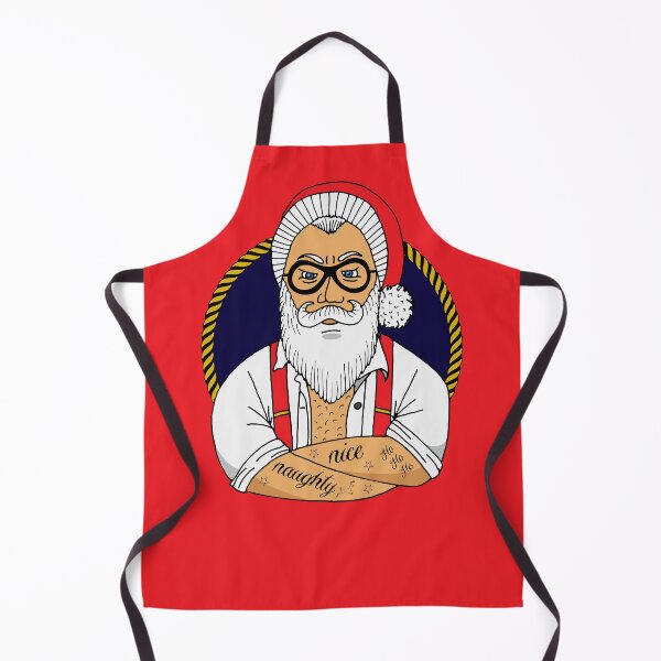 Item preview, Christmas Hipster Santa Claus designed and sold by HotHibiscus.