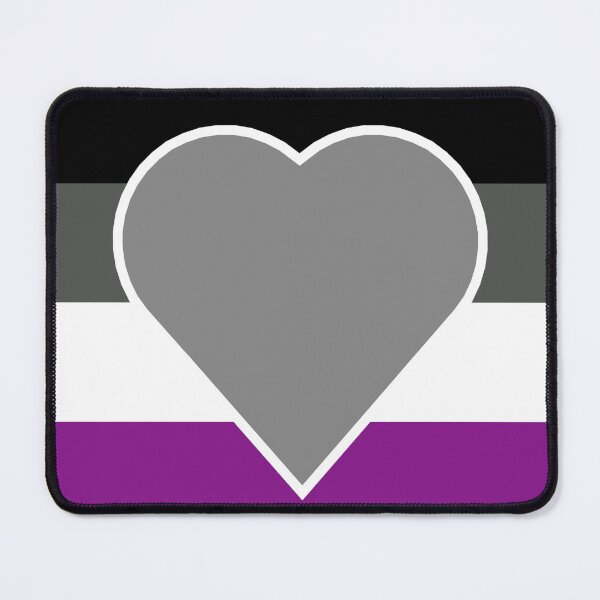 Item preview, Greyromantic Asexual Flag designed and sold by DisneyFanatic23.