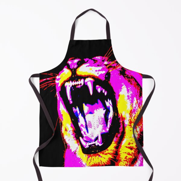 Item preview, Roaring Lioness Pink Yellow designed and sold by EmmiLooArt.