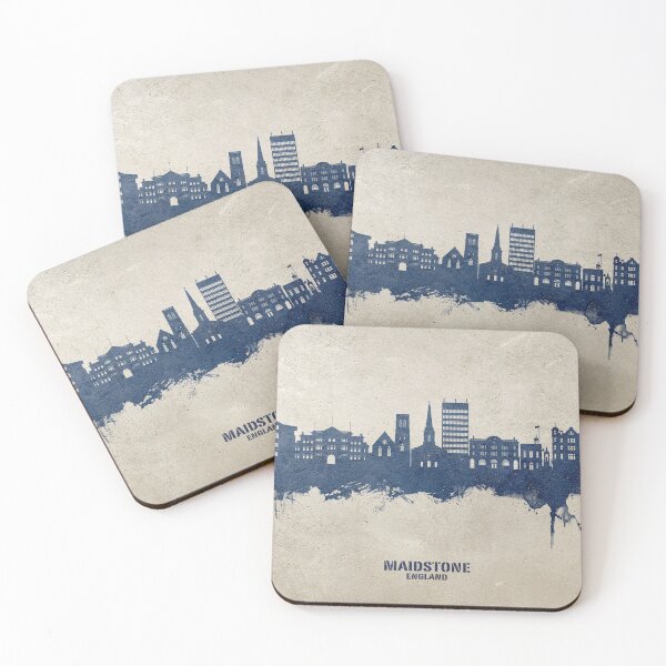 Item preview, Maidstone England Skyline designed and sold by ArtPrints.