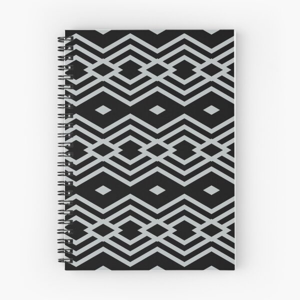 Item preview, Gray and Black Minimal Stripe Diamond Pattern - 2022 Popular Color Sherwin Williams Samovar Silver SW 6233 designed and sold by ColorOfTheYears.