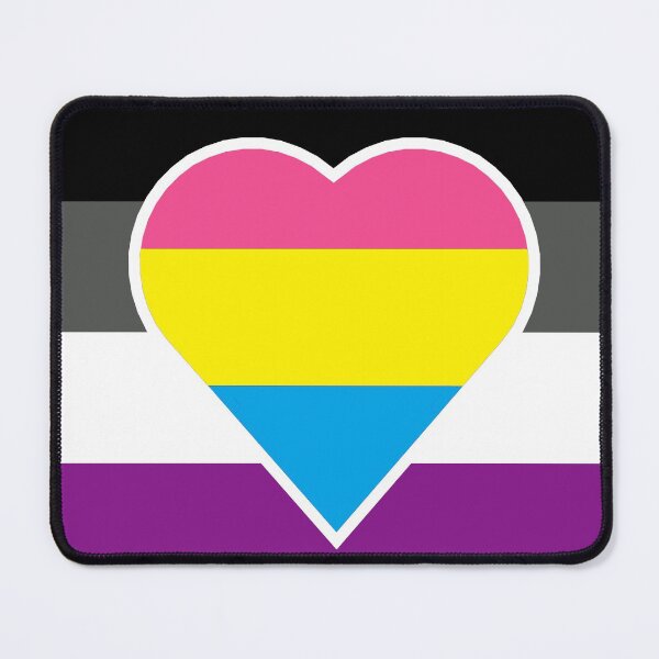 Item preview, Panromantic Asexual Flag designed and sold by DisneyFanatic23.