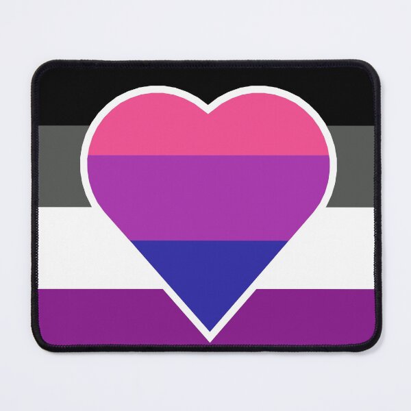 Item preview, Biromantic Asexual Flag designed and sold by DisneyFanatic23.