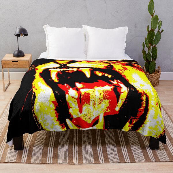 Item preview, Roaring Lioness Red Yellow designed and sold by EmmiLooArt.