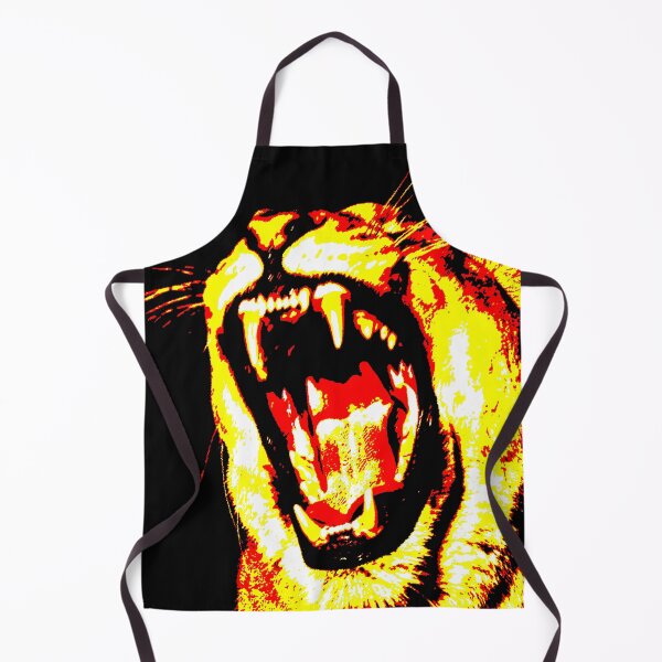 Item preview, Roaring Lioness Red Yellow designed and sold by EmmiLooArt.