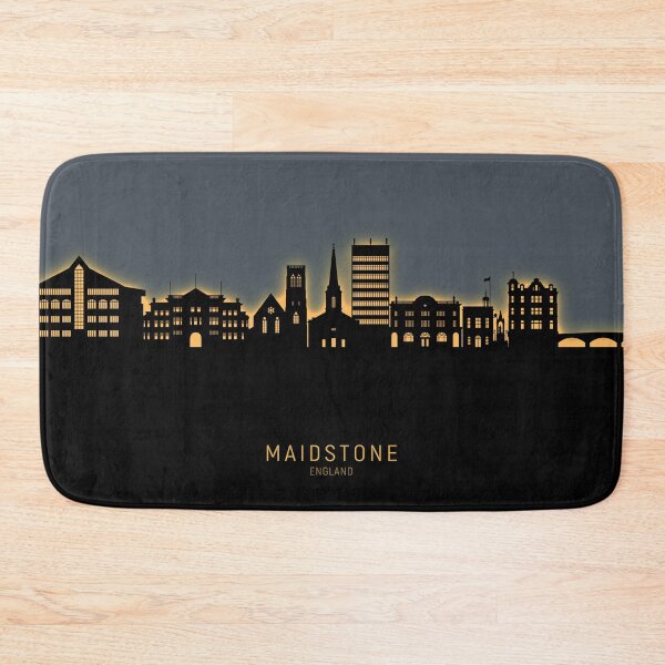 Item preview, Maidstone England Skyline designed and sold by ArtPrints.