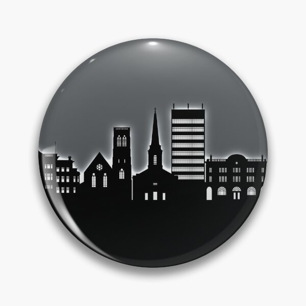 Aperçu de l'œuvre Maidstone England Skyline créée et vendue par ArtPrints.