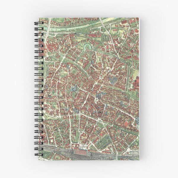 Item preview, Vintage Map of Augsburg, Germany designed and sold by Gin  Neko.