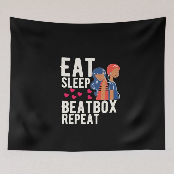 Item preview, Eat Sleep Beatbox Repeat designed and sold by papaipapai198.