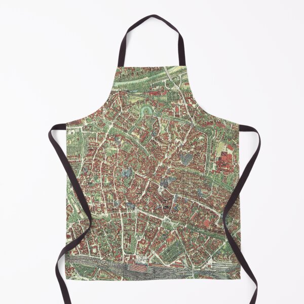 Item preview, Vintage Map of Augsburg, Germany designed and sold by Gin Neko.