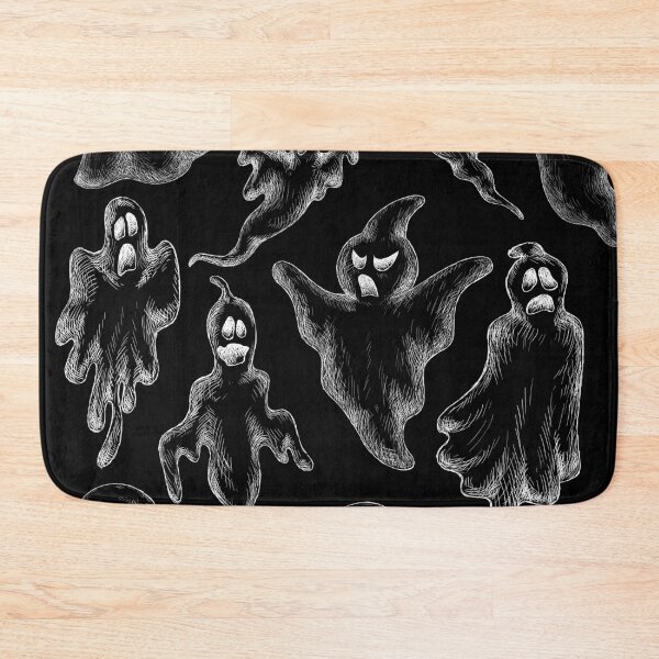 Item preview, Ghost Pattern (in white) designed and sold by BlkBearyDesigns.